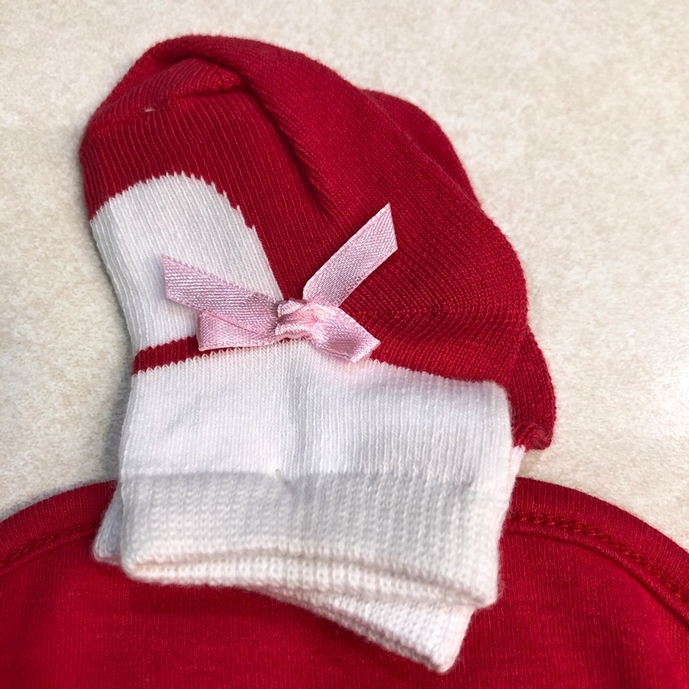 SOLD!!!    NWT Christmas outfit girls size 3-6m - Picture 7 of 12